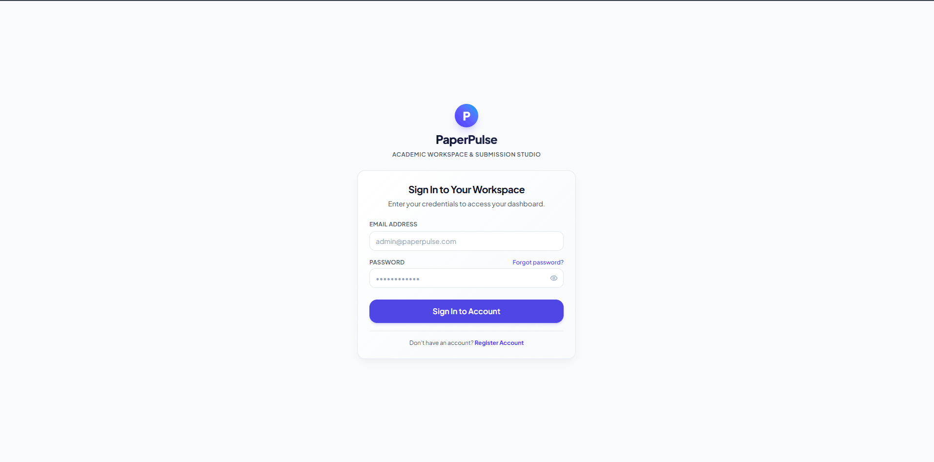 PaperPulse — Academic Workspace & Assignment Submission Studio